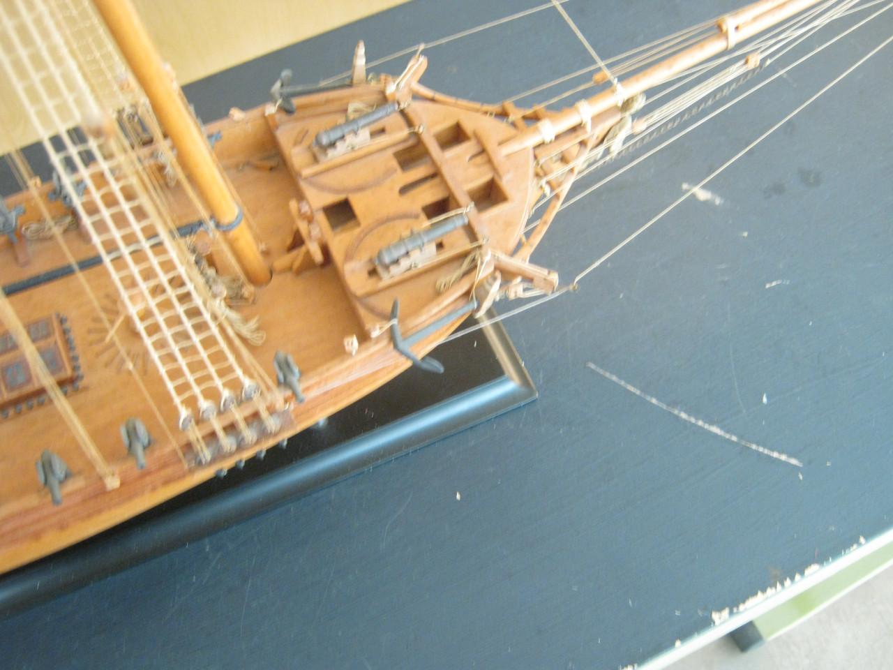 Scheepsmodel Franse brik.