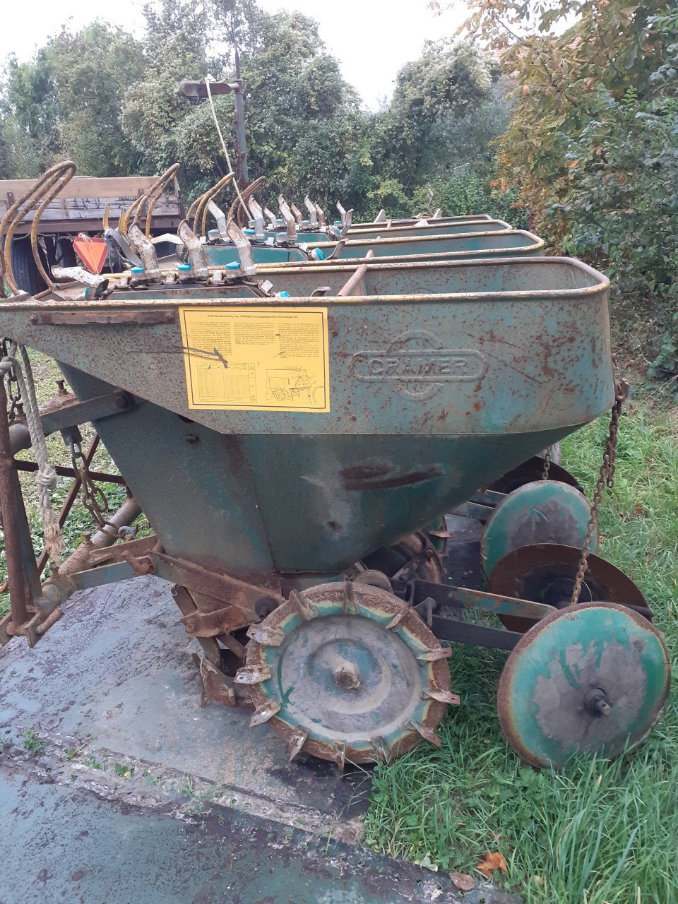 Cramer 4 rijige aardappelplanter