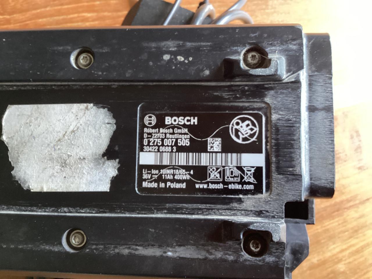 Bosch fiets accu met oplader