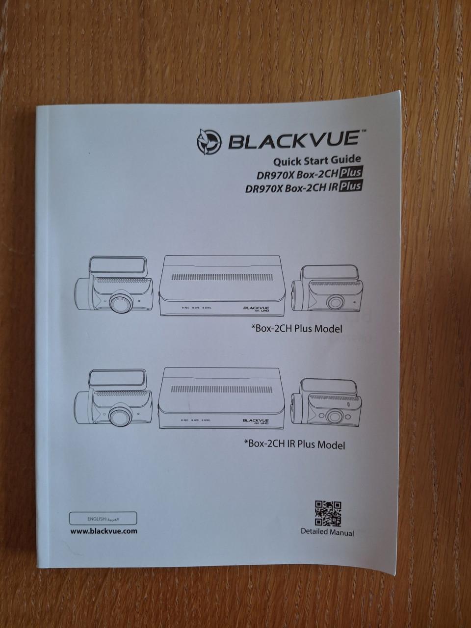 Blackvue DR970X 2CH Box Plus dashcam