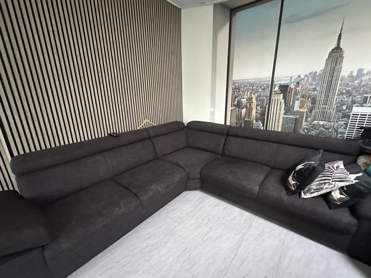 Tv kast met hoekbank