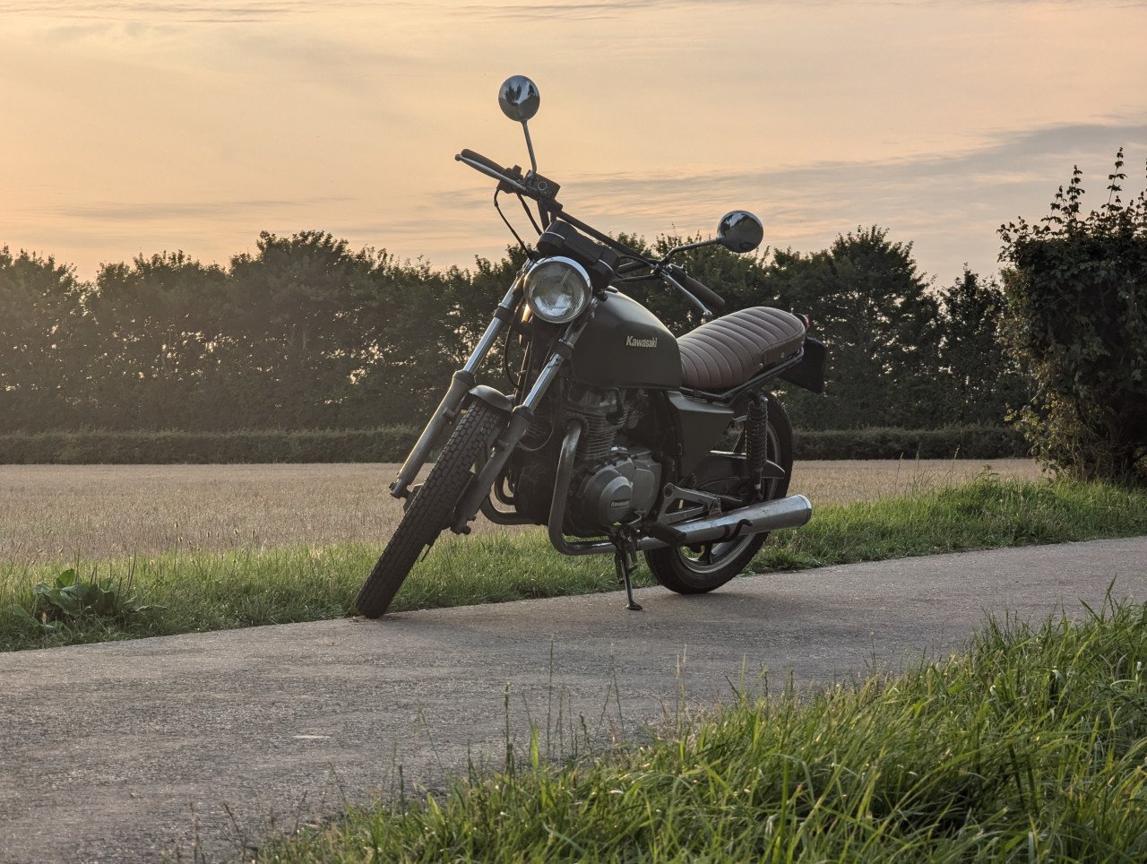 Kawasaki café racer/scrambler