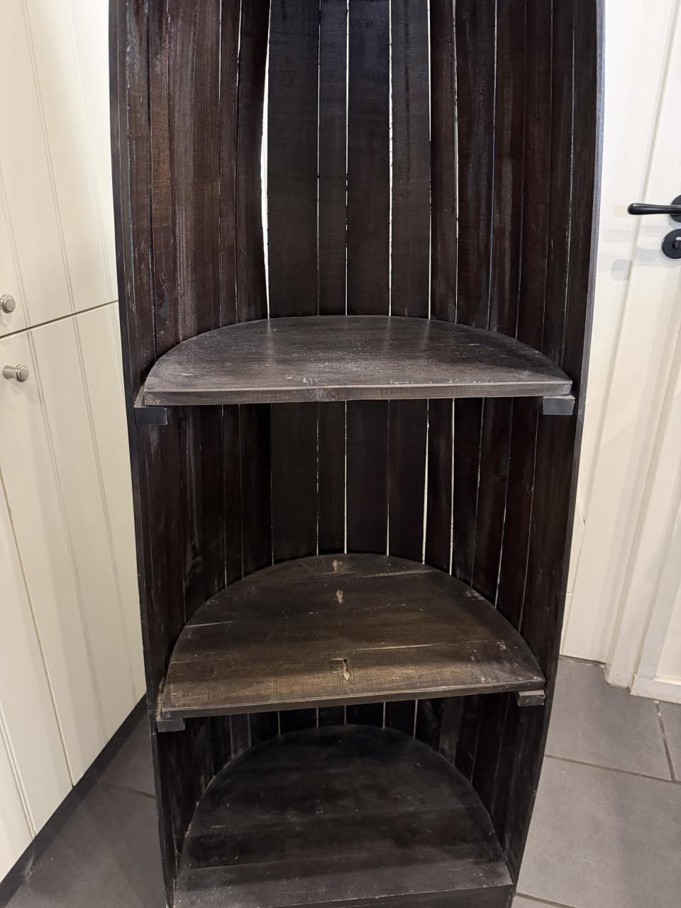 Unieke Sloophout Bootkast (194cm) - Strandhuis / Ibiza stijl!