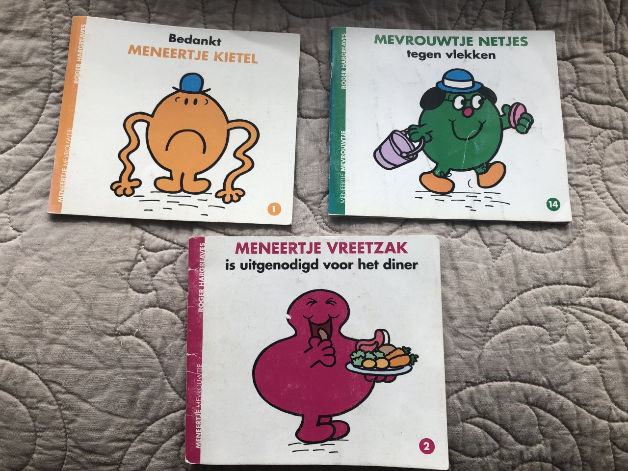 Meneertje en mevrouwtje boekjes - R. Hargreaves