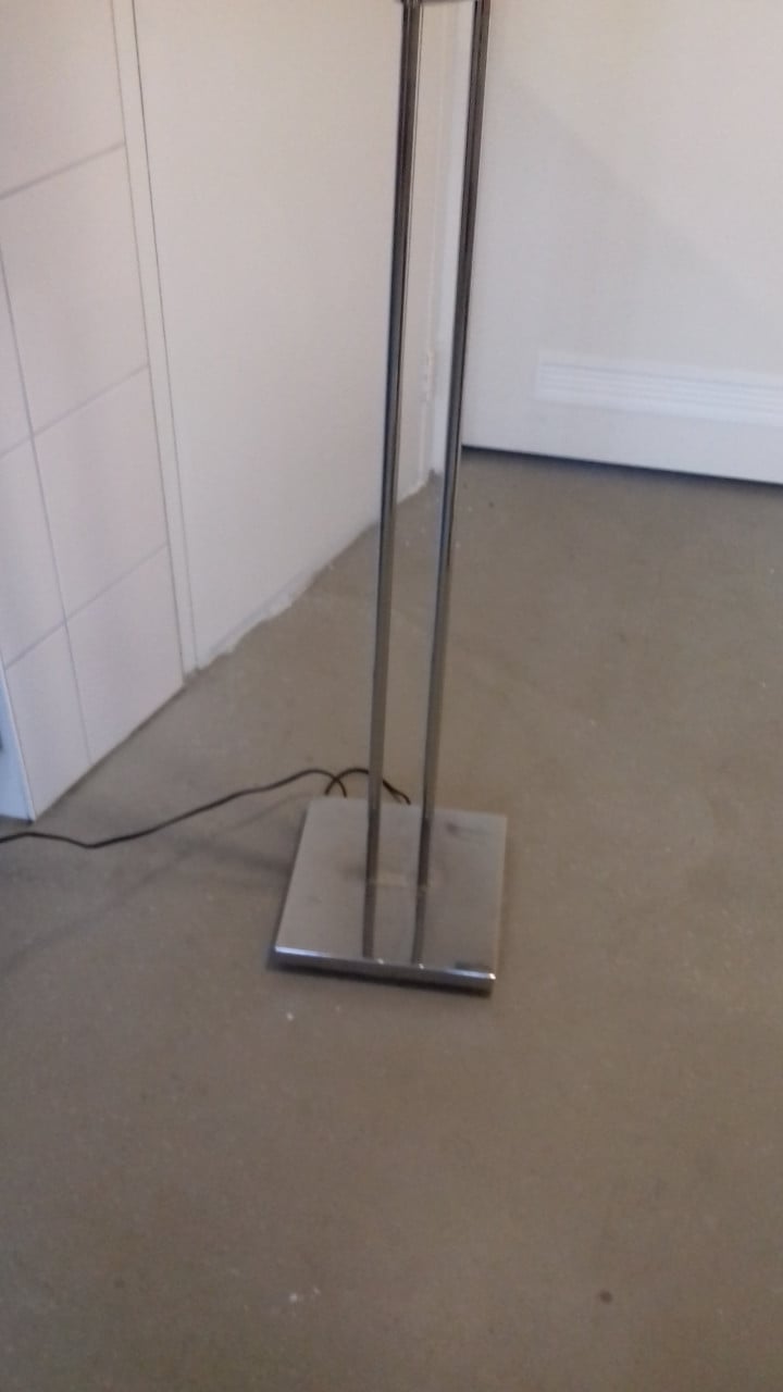 Vloerlamp van Chroom