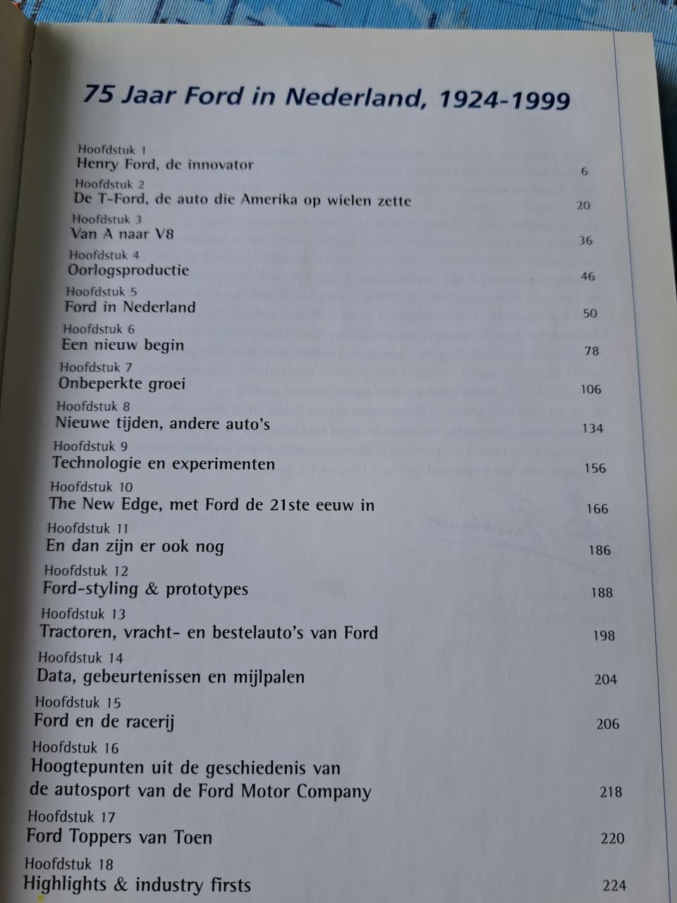 Ford boek