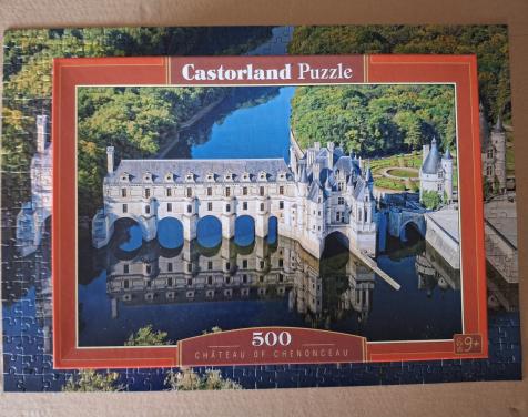 Legpuzzel: Kasteel van Chenonceau, 500 stukjes