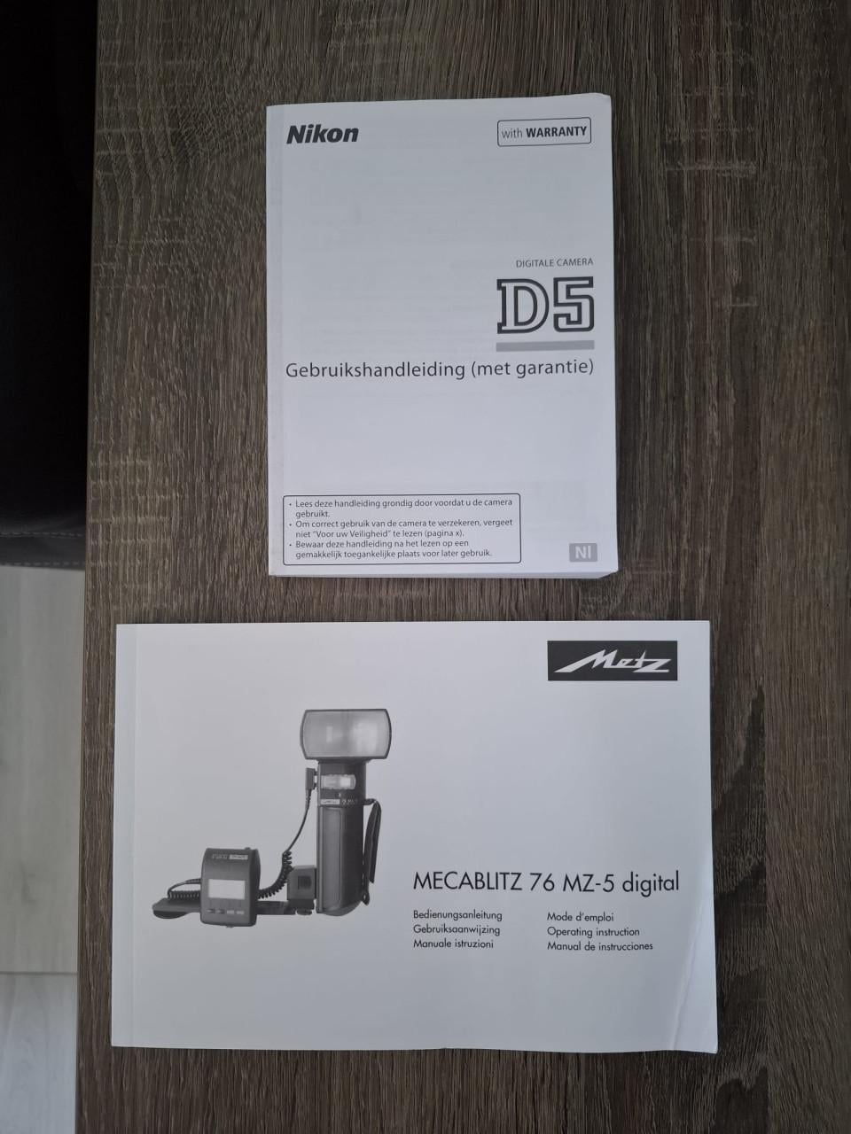 Te koop Nikon camera D5 Lenzen en toebehoren