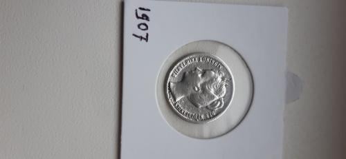 0/5 gulden 1907 wilhelmina