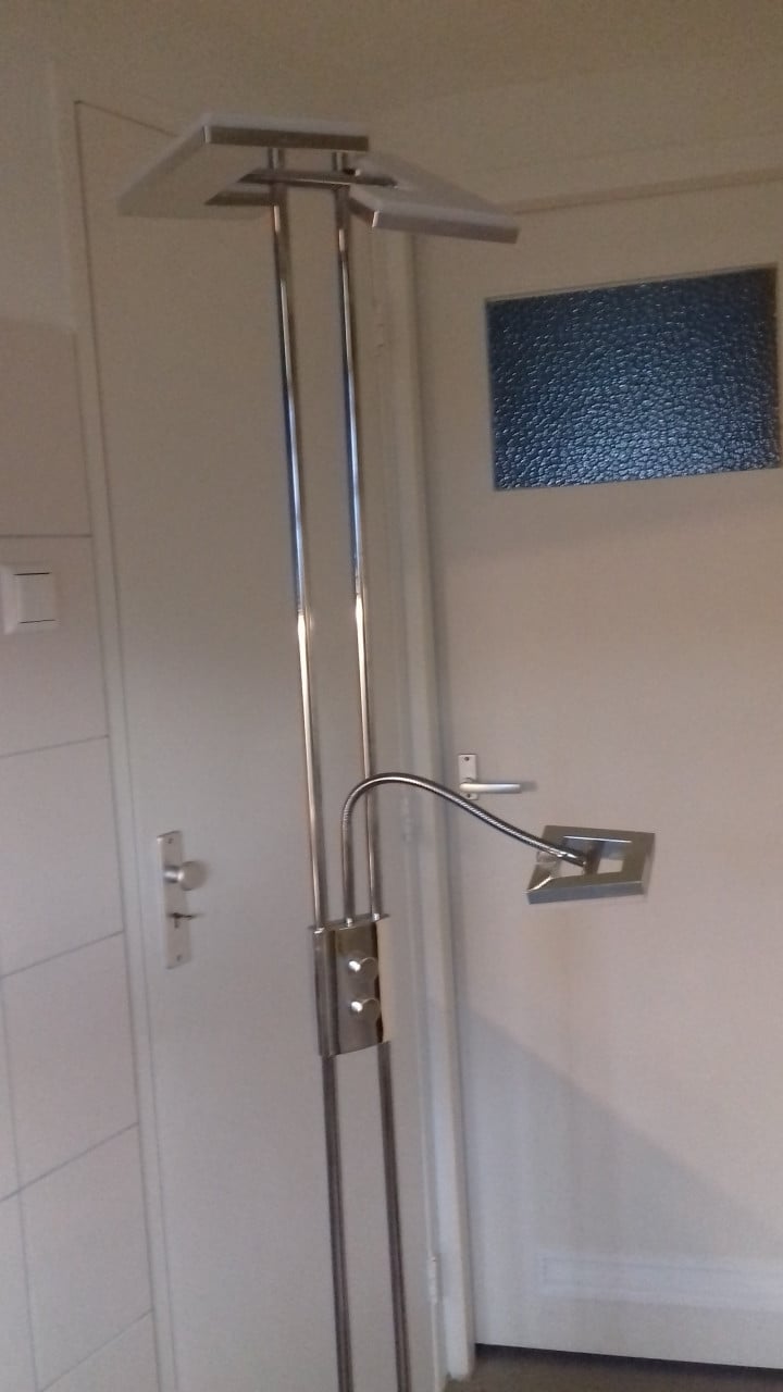 Vloerlamp van Chroom