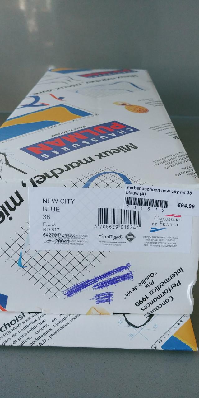 Dames Pantoffel met Klittenband