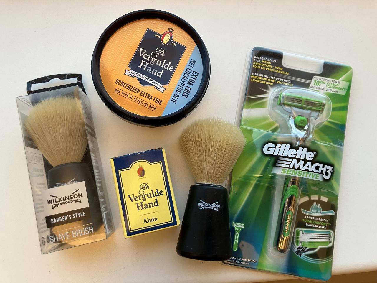 Gilette scheermes + accessoires NIEUW