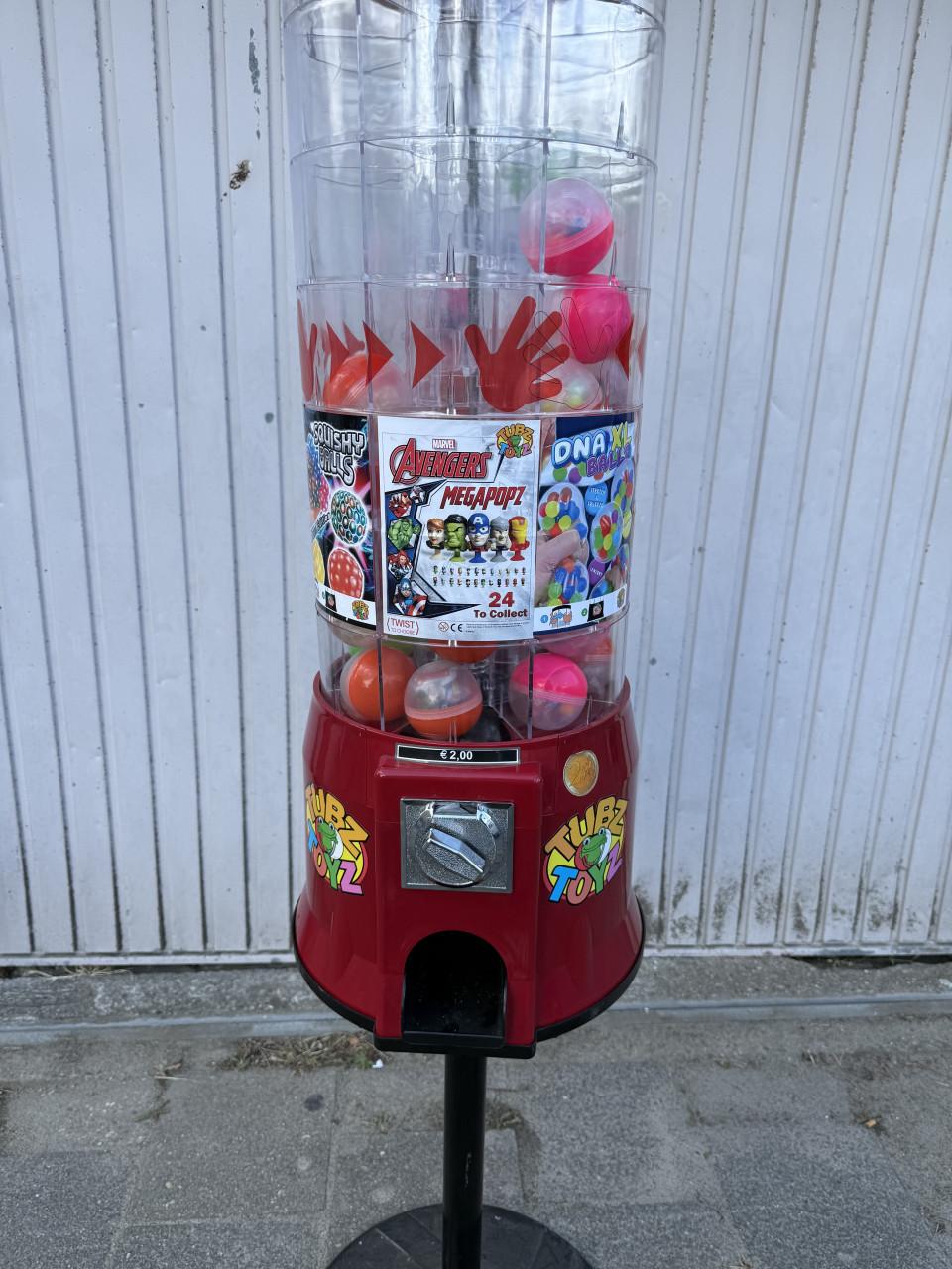 Capsule automaten voor snoep of speelgoed