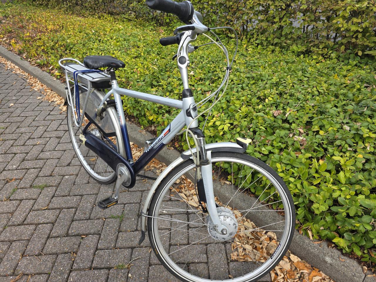 Keurig nette Gazelle elektrische heren fiets