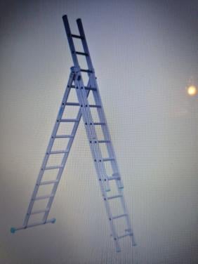 Nieuwe aluminium ladder 3x9