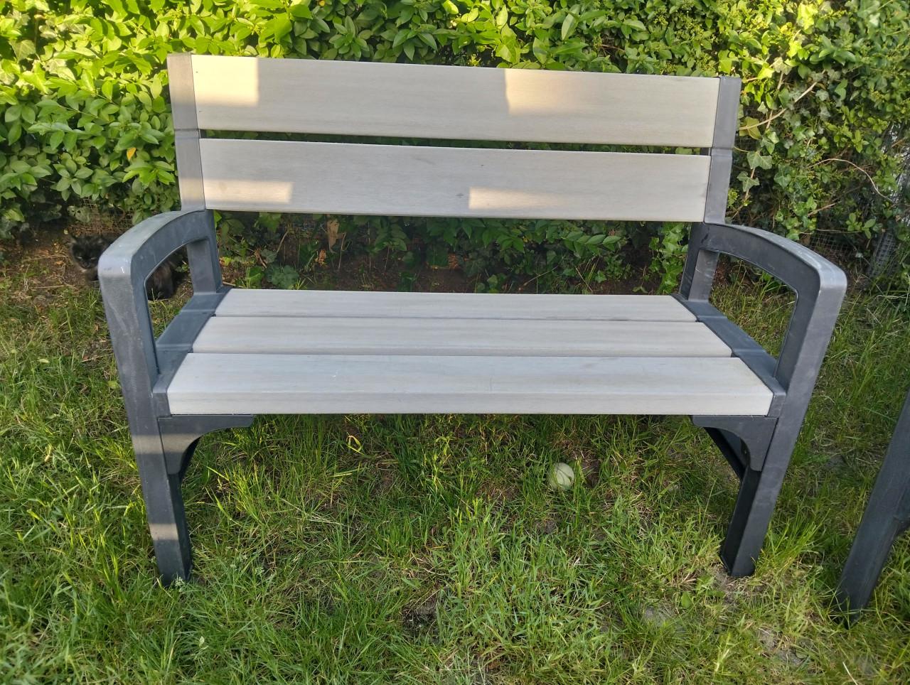 Tuinbank & stoel