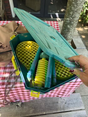 Tennis spel om alleen of samen te spelen