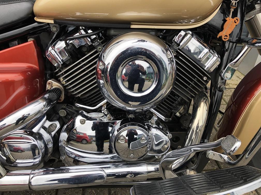 Yamaha XVS650 Dragstar Classic vol extra's, nieuwe banden, rijklaar €2995,-