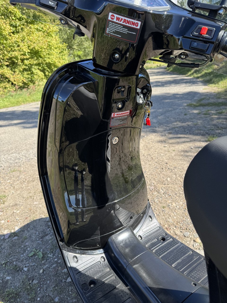 BTC Riva scooter zwart