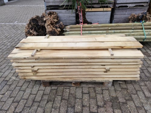 Tuinhout planken, balken en palen