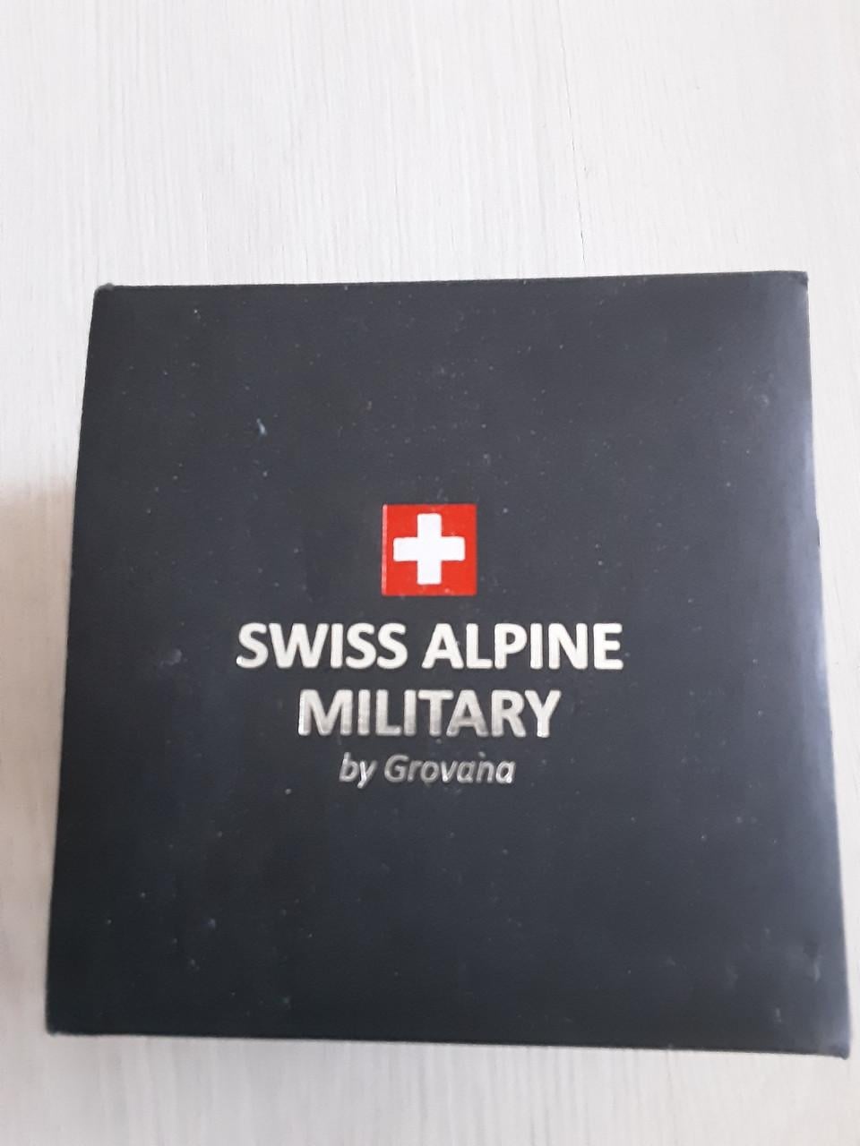Swiss Alpine Military Quarts chronograph horloge - NIEUW in doos