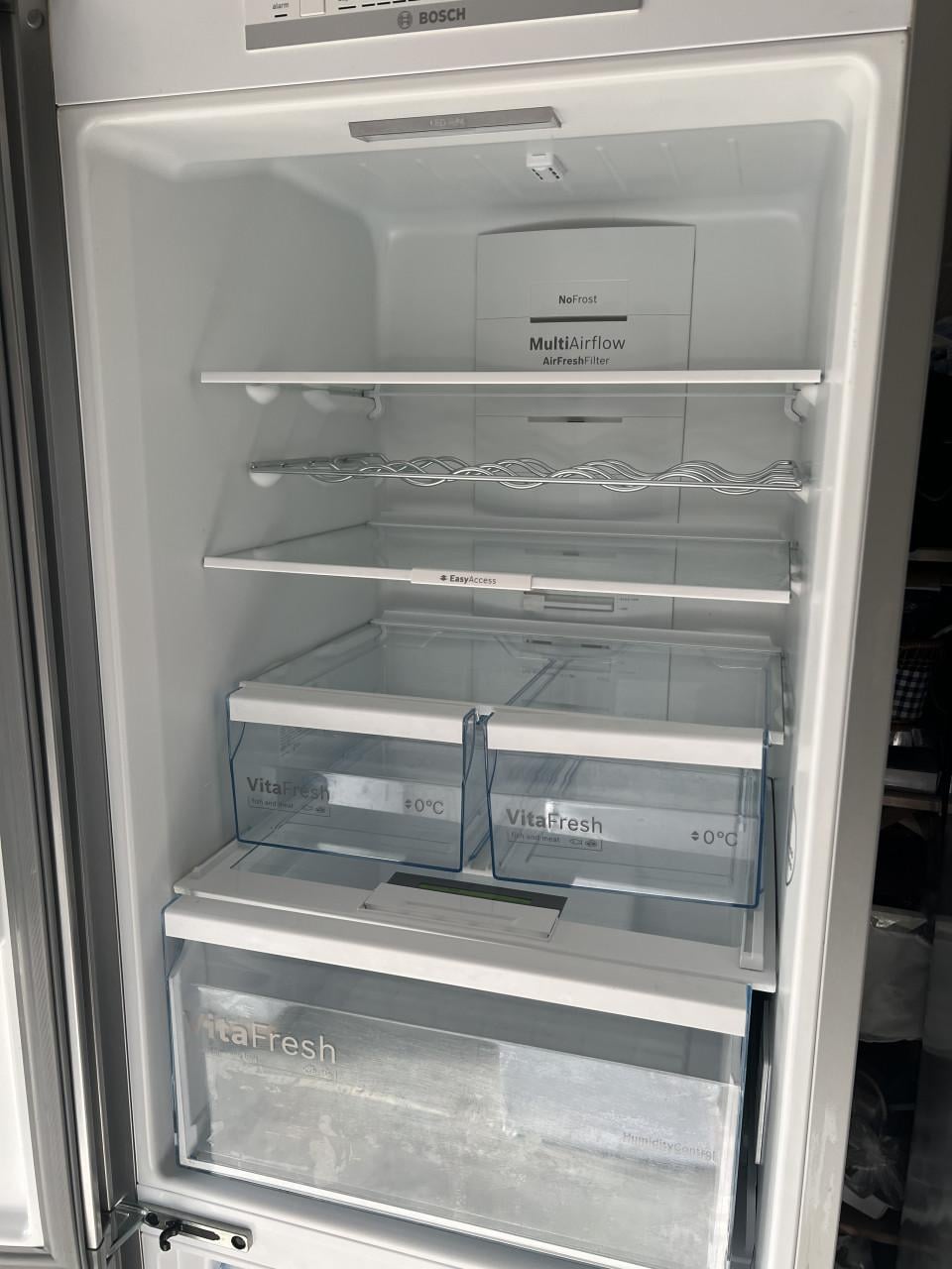 Bosch Nofrost koel vriescombinatie Koelkast vriezer 185x60x65 cm Klasse A++