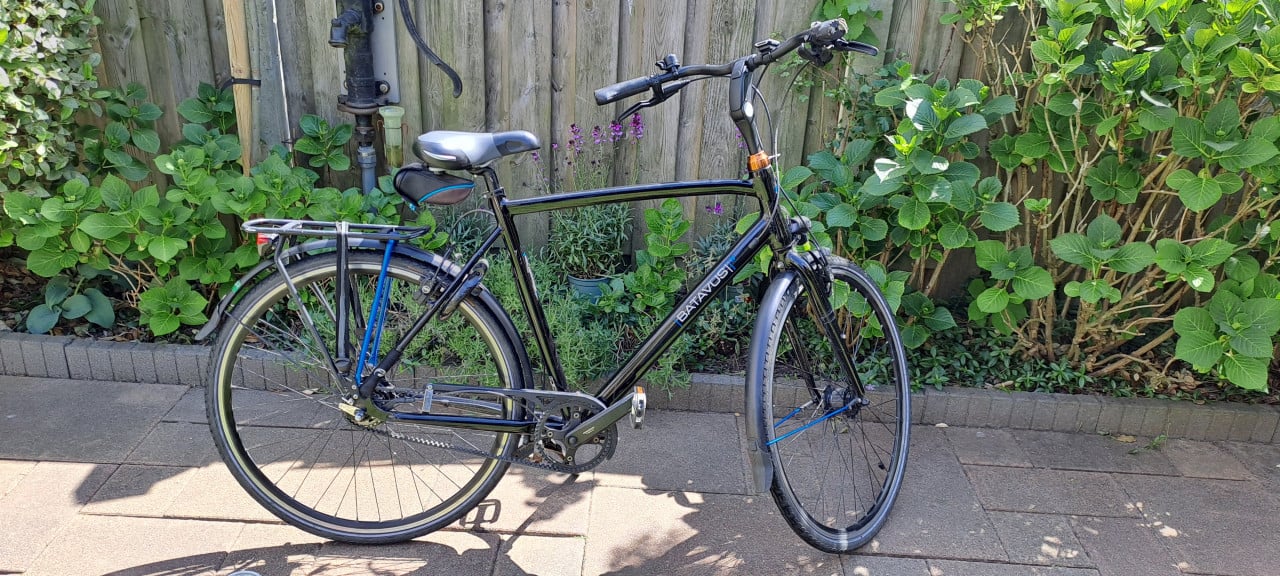 Herenfiets  Batavus dinsdag  frame 57 cm met Riemaandrijving