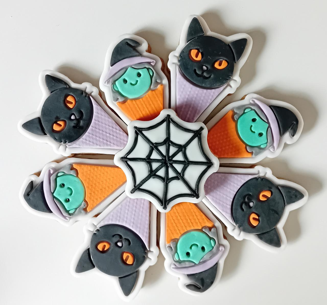 Halloween cookie platter