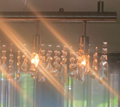 Barok lamp kristal
