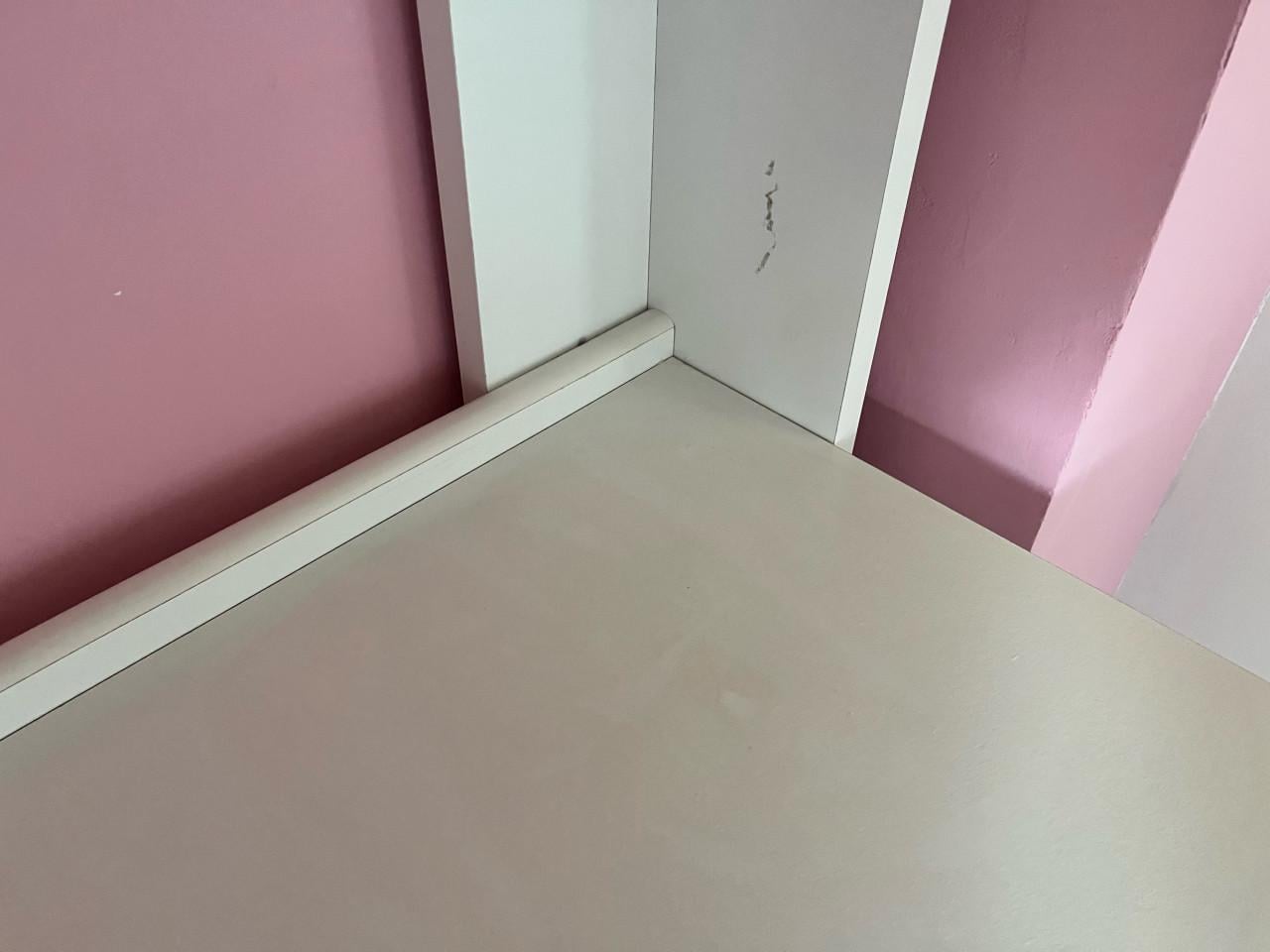 Hoogslaper met kast en bureau 90x200cm