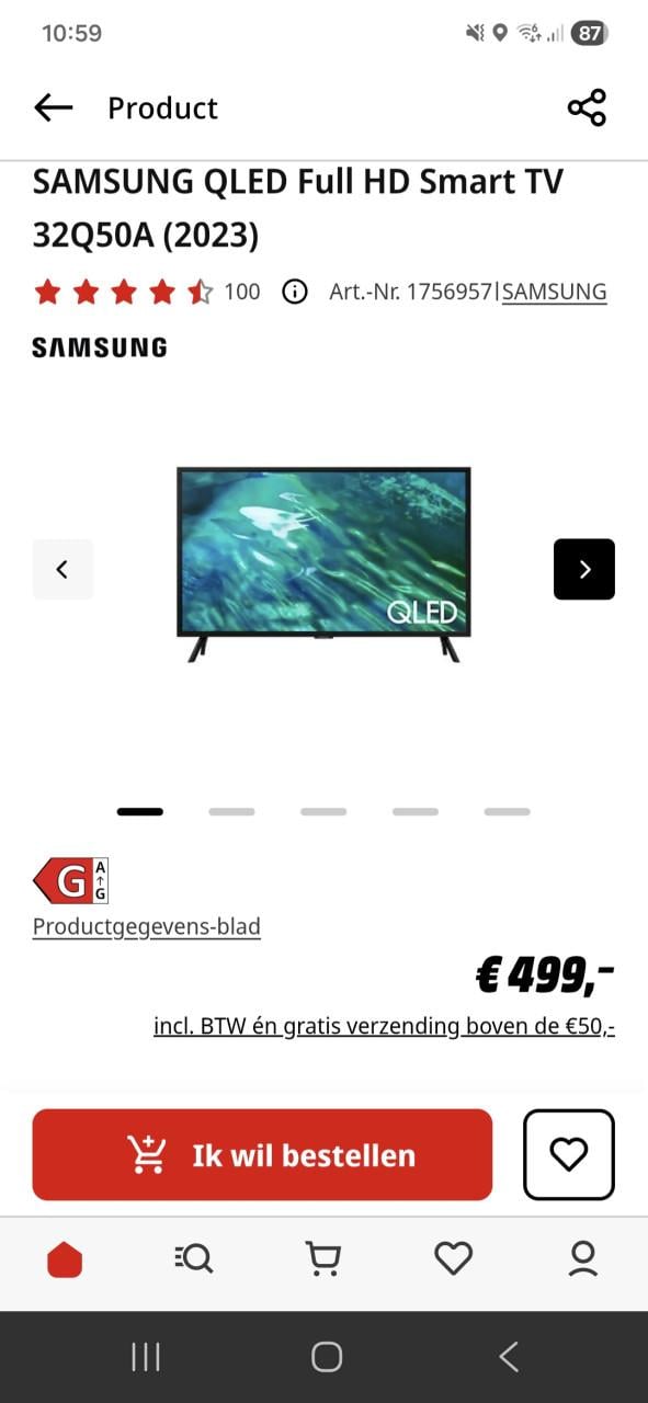 Samsung QE32Q50 32inch