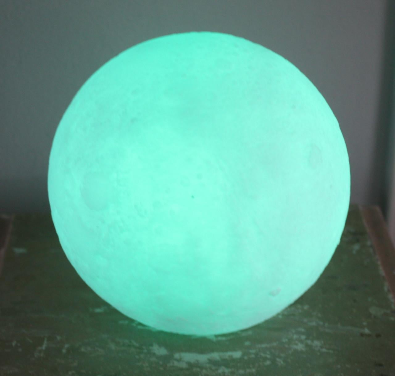 Moon lamp met verschillende kleuren