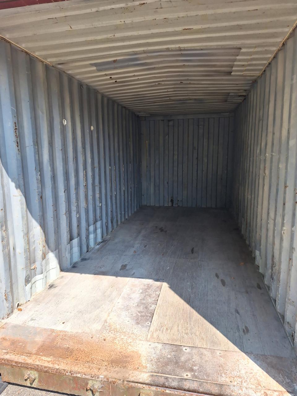 Container 20ft, zeecontainer, opslagcontainer, opslagruimte