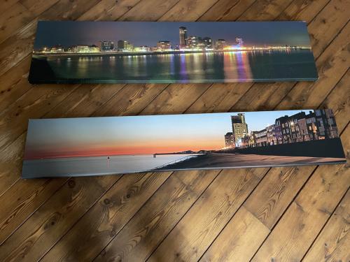 Boulevard Vlissingen op canvas