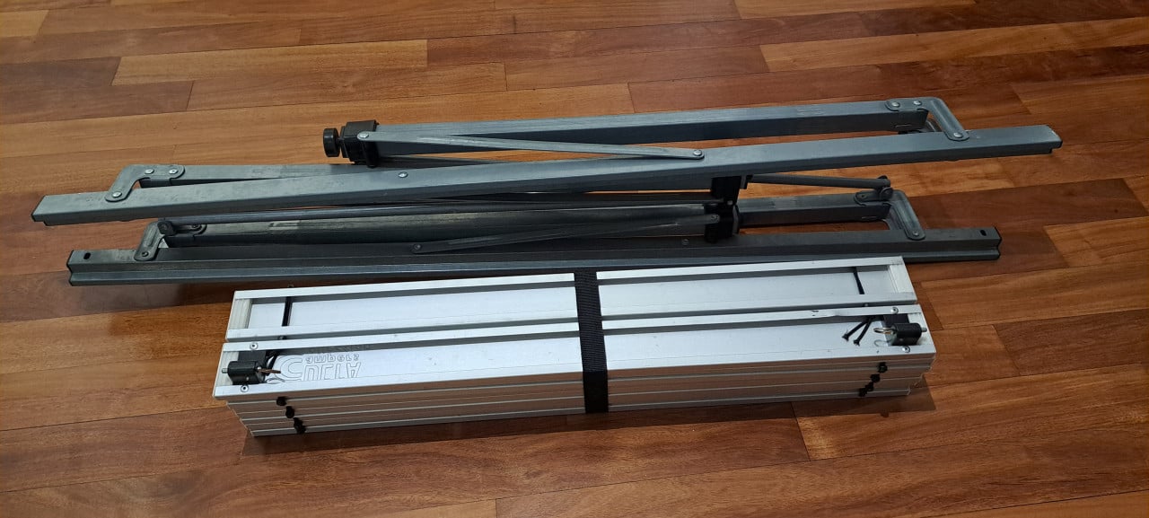 Campingtafel aluminium Defa (107x70x70)