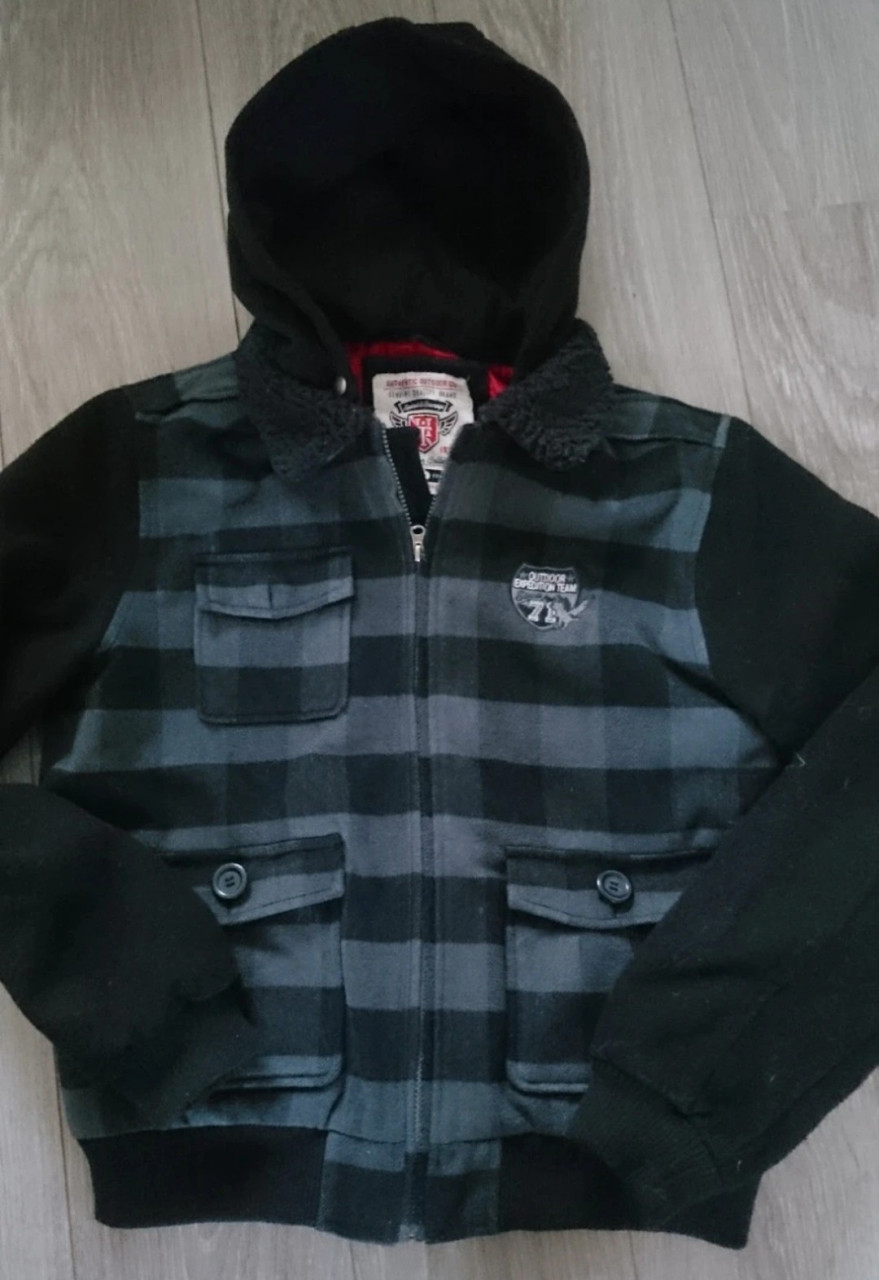 Nieuwe Zwarte Only heren winterjack & C&A jack mt large