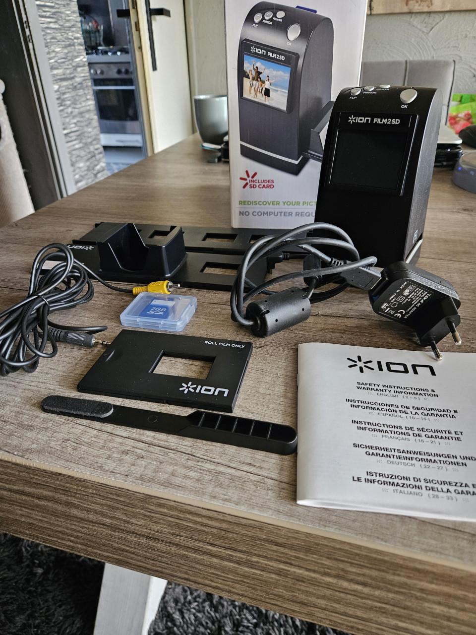 Zgan complete ION Foto- en Diascanner in zeer goede staat...