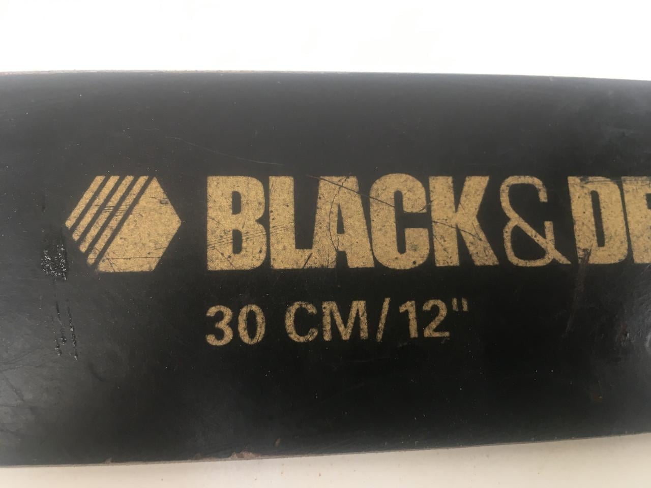 2x zaagblad voor kettingzaag oa black&decker gebruikte staat