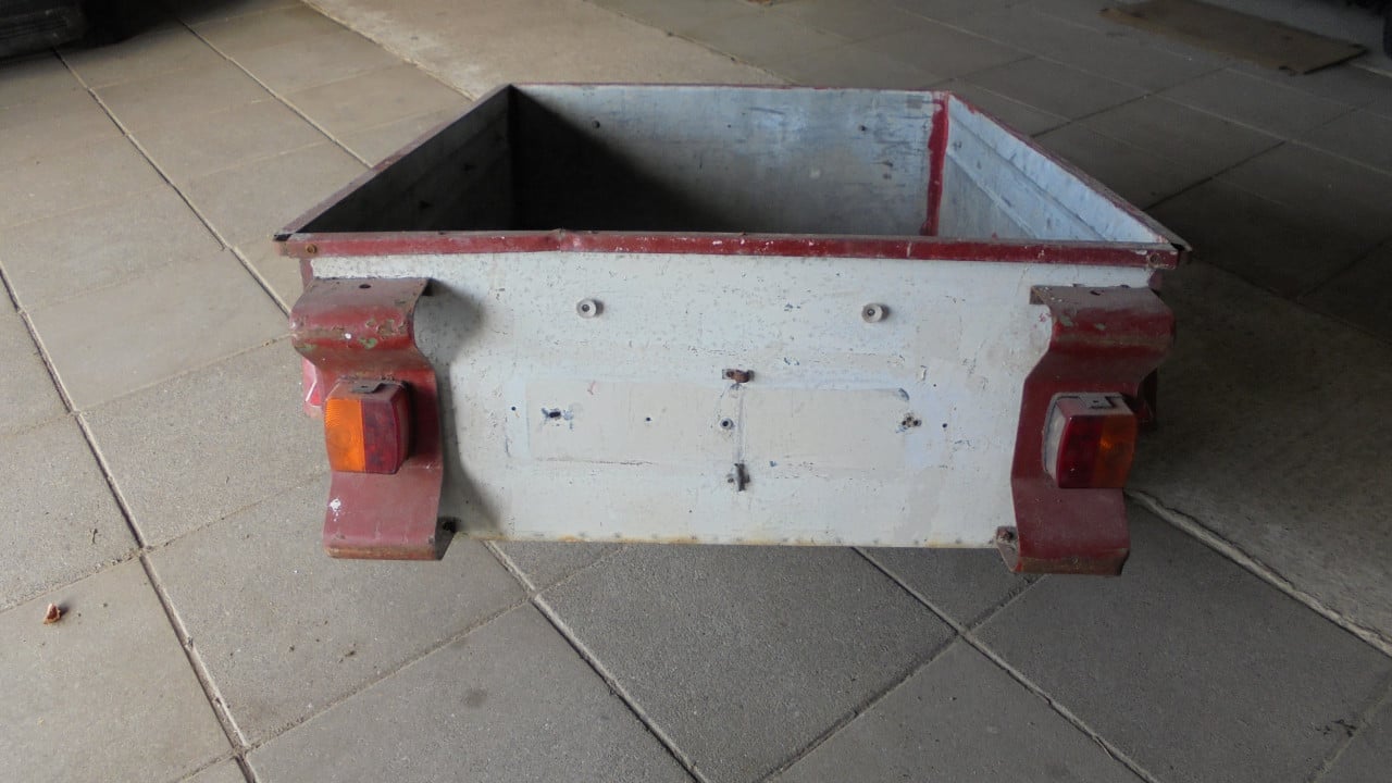 Aanhangwagen kleine wielen