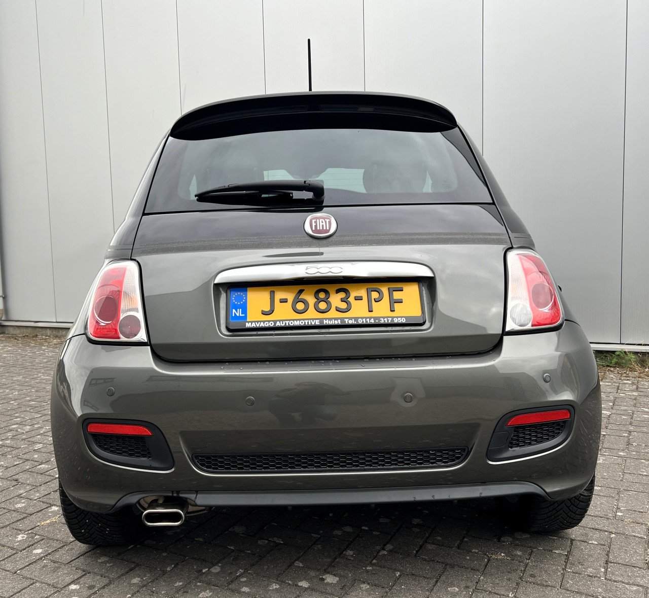 Fiat 500 GQ Limited Edition  bouwj: 3-2014  km stand  141.197
