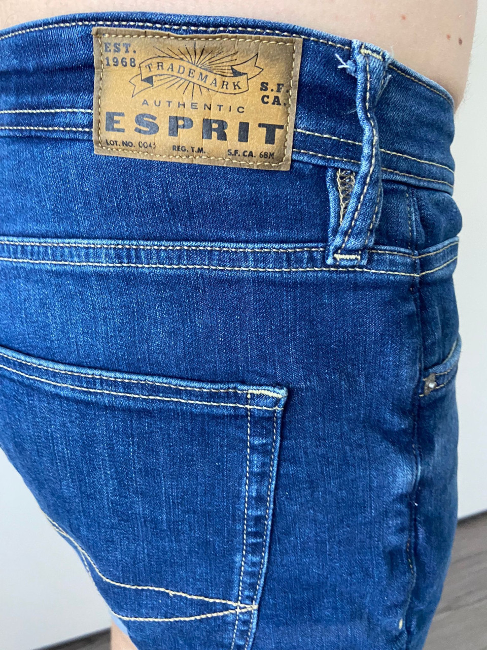 Esprit korte denim broek
