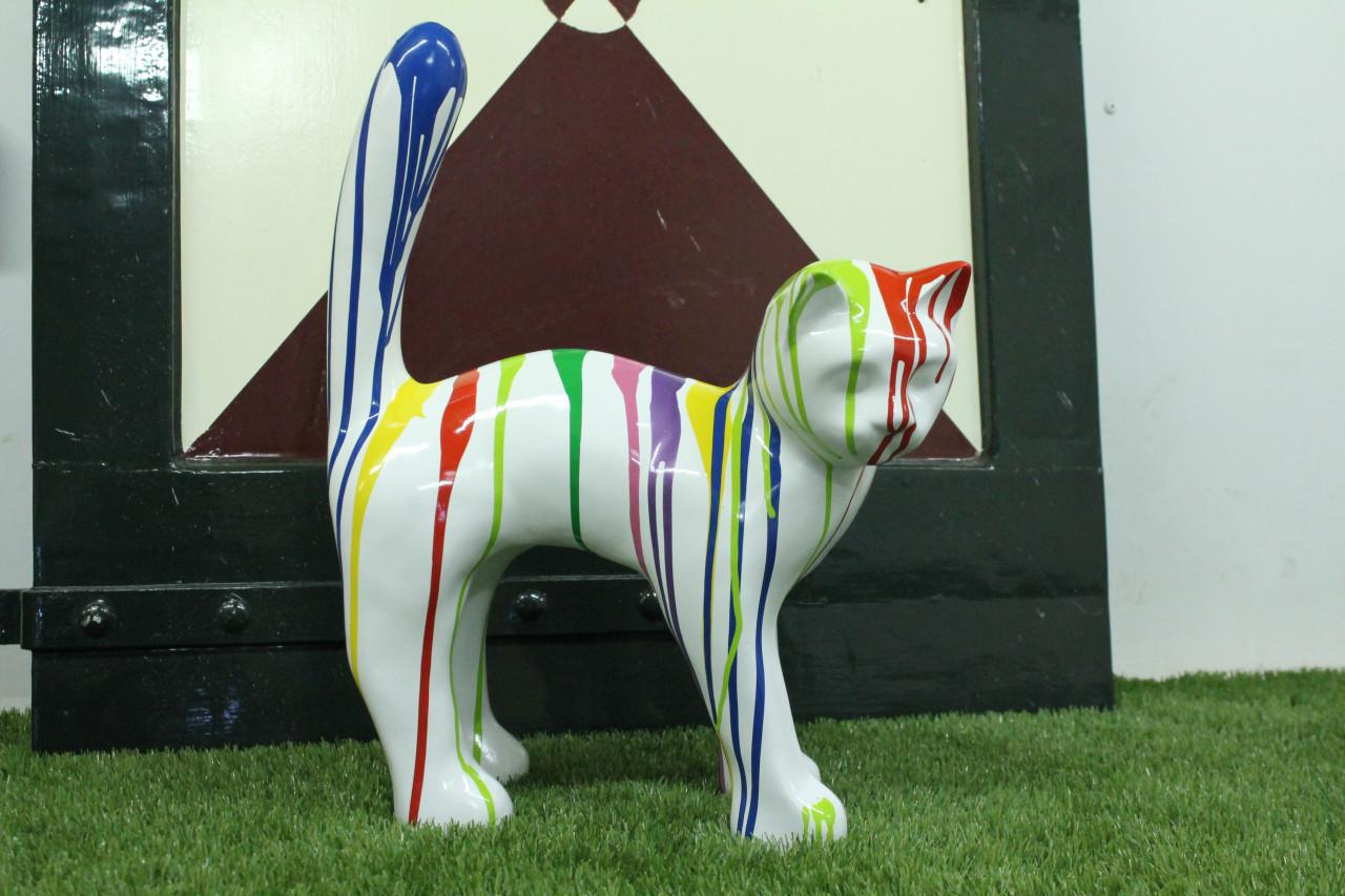 Tuinkabouter goud met zwarte zonnebril