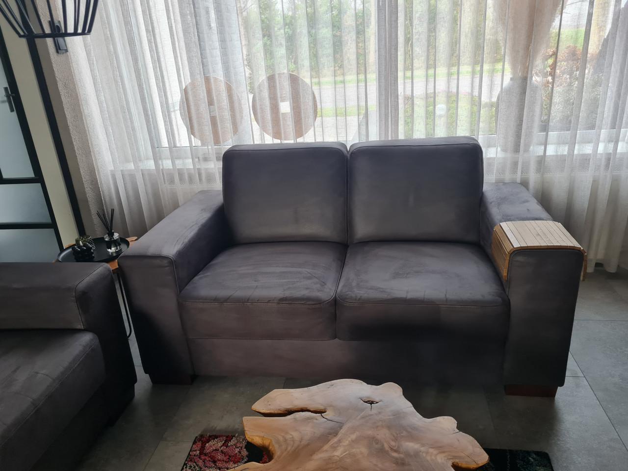 Como Bankstel 2 + 2.5 zits microleder **KOOPJE**