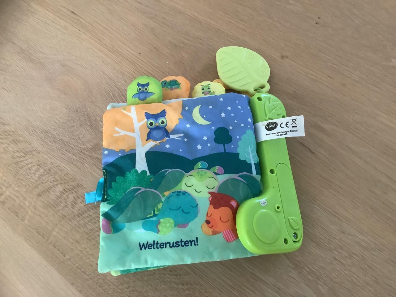 V Tech Baby Dierenvriendjesboek, met geluid en liedjes