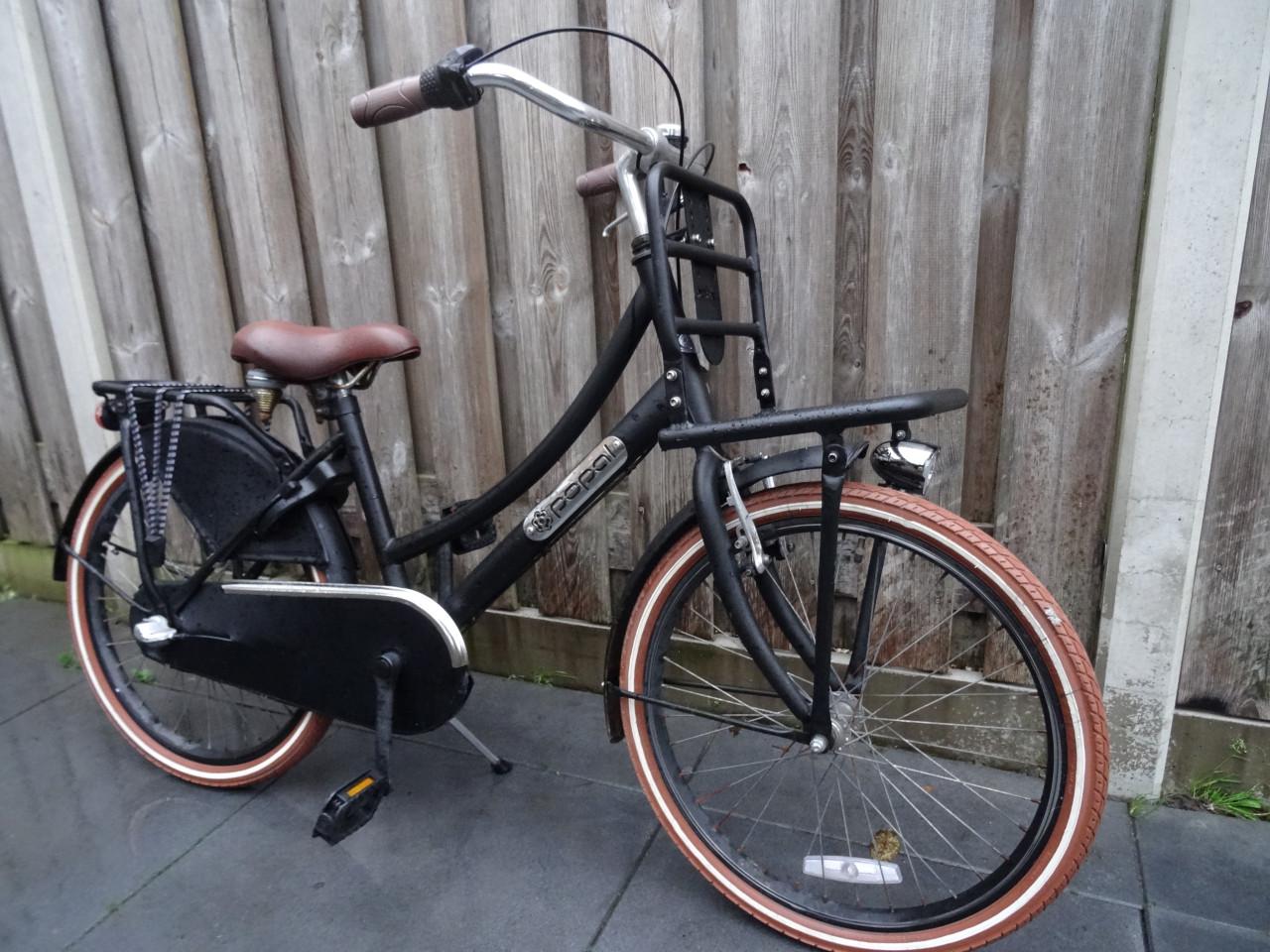 🚲 Stoere Meisjesfiets – Popal Daily Dutch 22 inch | 3 Versnellingen