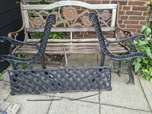 Tuinbank frame