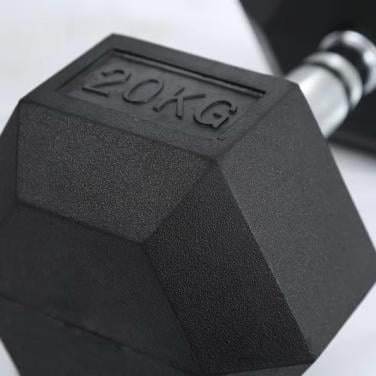 Professionele stalen HEX dumbbells per paar 1-50 Kg