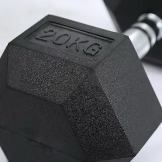 Professionele stalen HEX dumbbells per paar 1-50 Kg