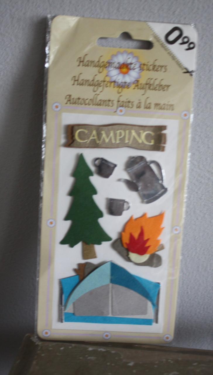 Handgemaakte stickers