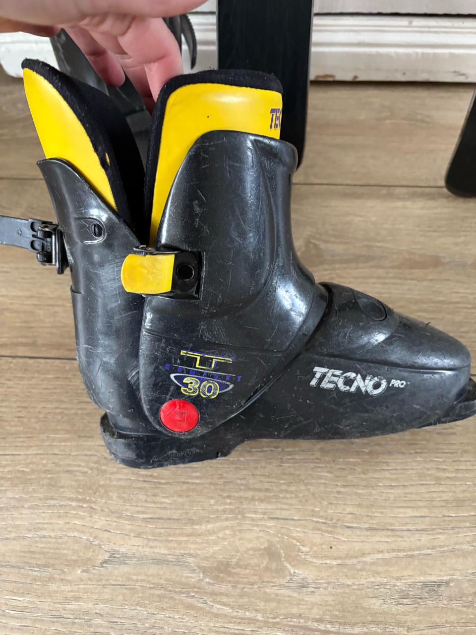 Atomic race ski’s 120 cm met schoenen